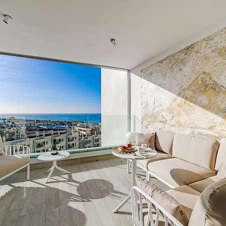 Sundream Escape - Penthouse With Ocean View, Airco, Heated Pool Апартаменти Адехе