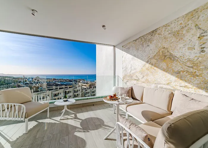 Sundream Escape - Penthouse With Ocean View, Airco, Heated Pool Appartement Costa Adeje (Tenerife)